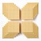 Strictly Briks Classic Building Brick Baseplates, Sand, 20 Pieces, 8x8 Inches, Creative Play Set for Ages 3-14, 100% Compatible with All Major Brick Brands